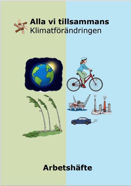 Pärmbilden för Alla vi tillsammans - Klimatförändringen, arbetshäfte