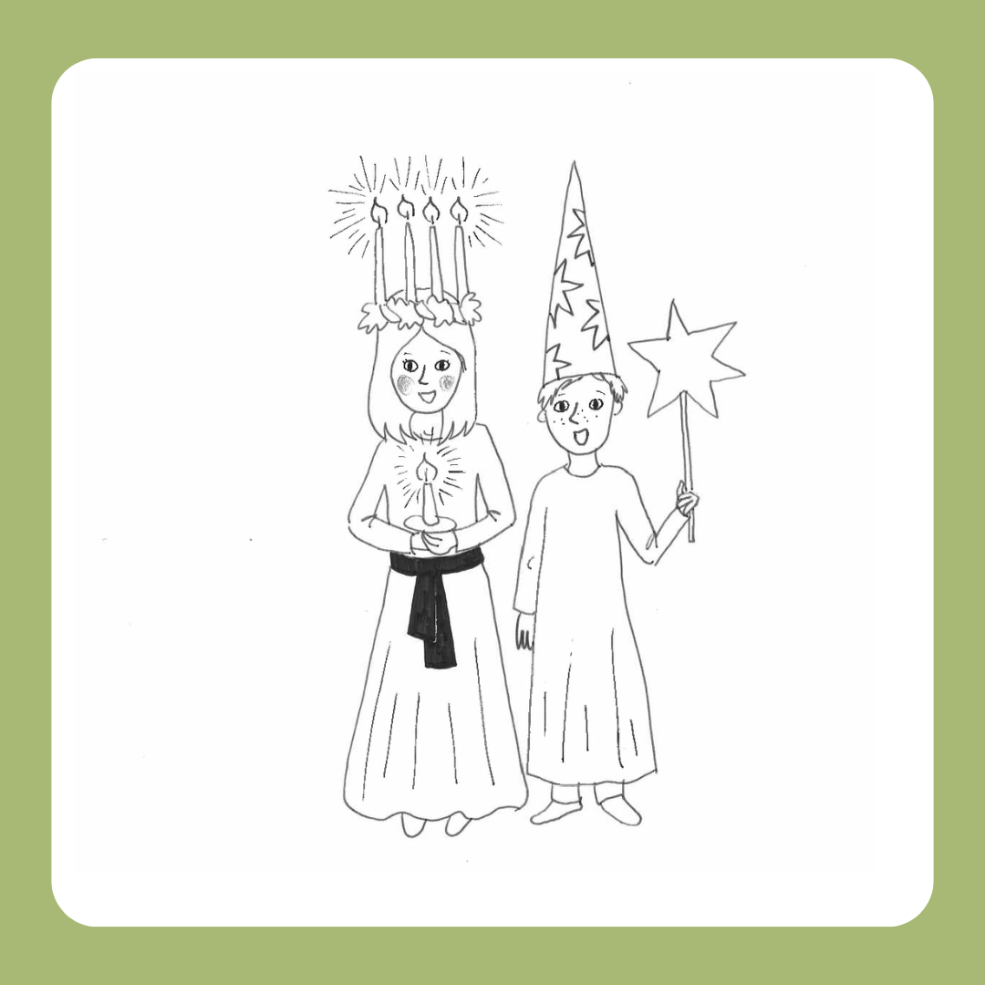 Pärmbilden för 35. Luciadagen 13.12