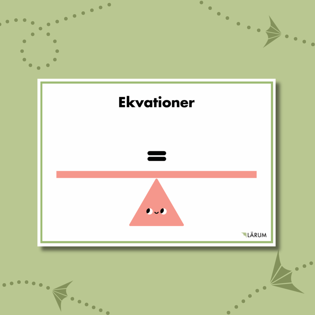 Pärmbilden för Ekvationer och olikheter