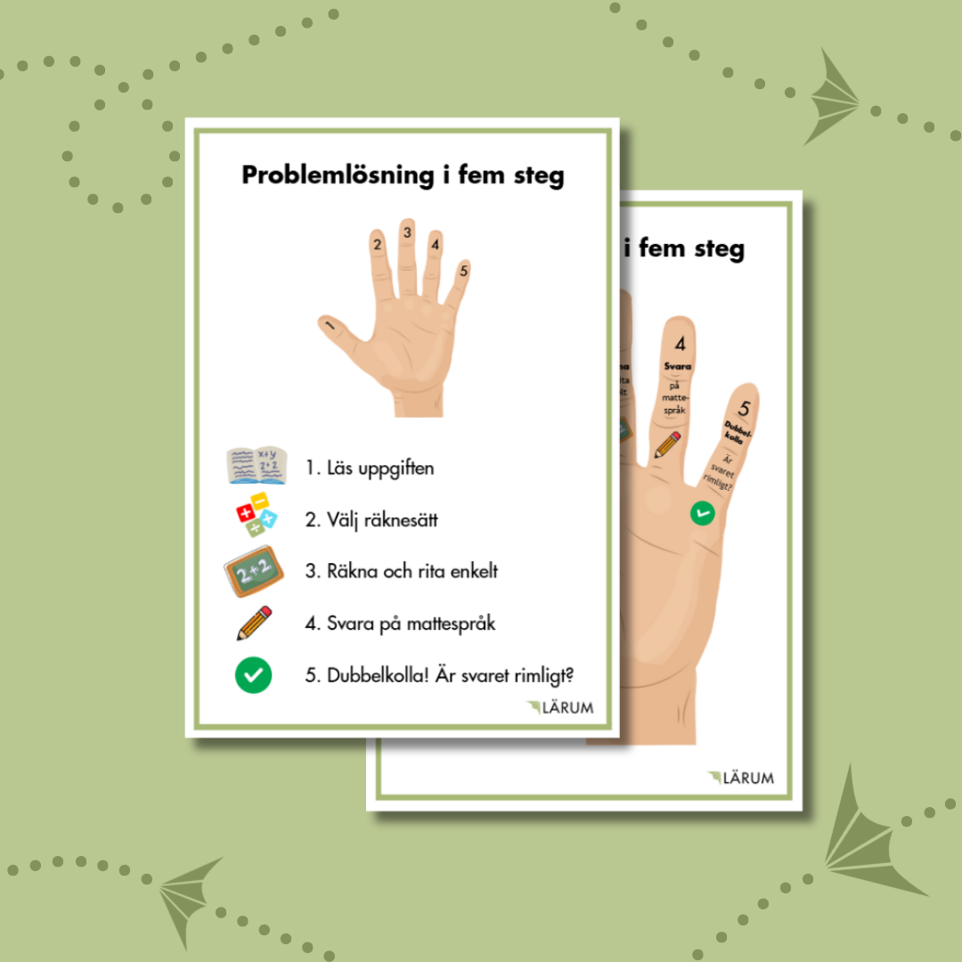 Pärmbilden för Problemlösning i fem steg